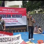 LSM TRINUSA DPC PASURUAN RAYA MENDESAK BUPATI PASURUAN UNTUK MEMPERJUANGKAN ASPIRASI MASYARAKAT TRETES TOLAK ALIH FUNGSI HUTAN